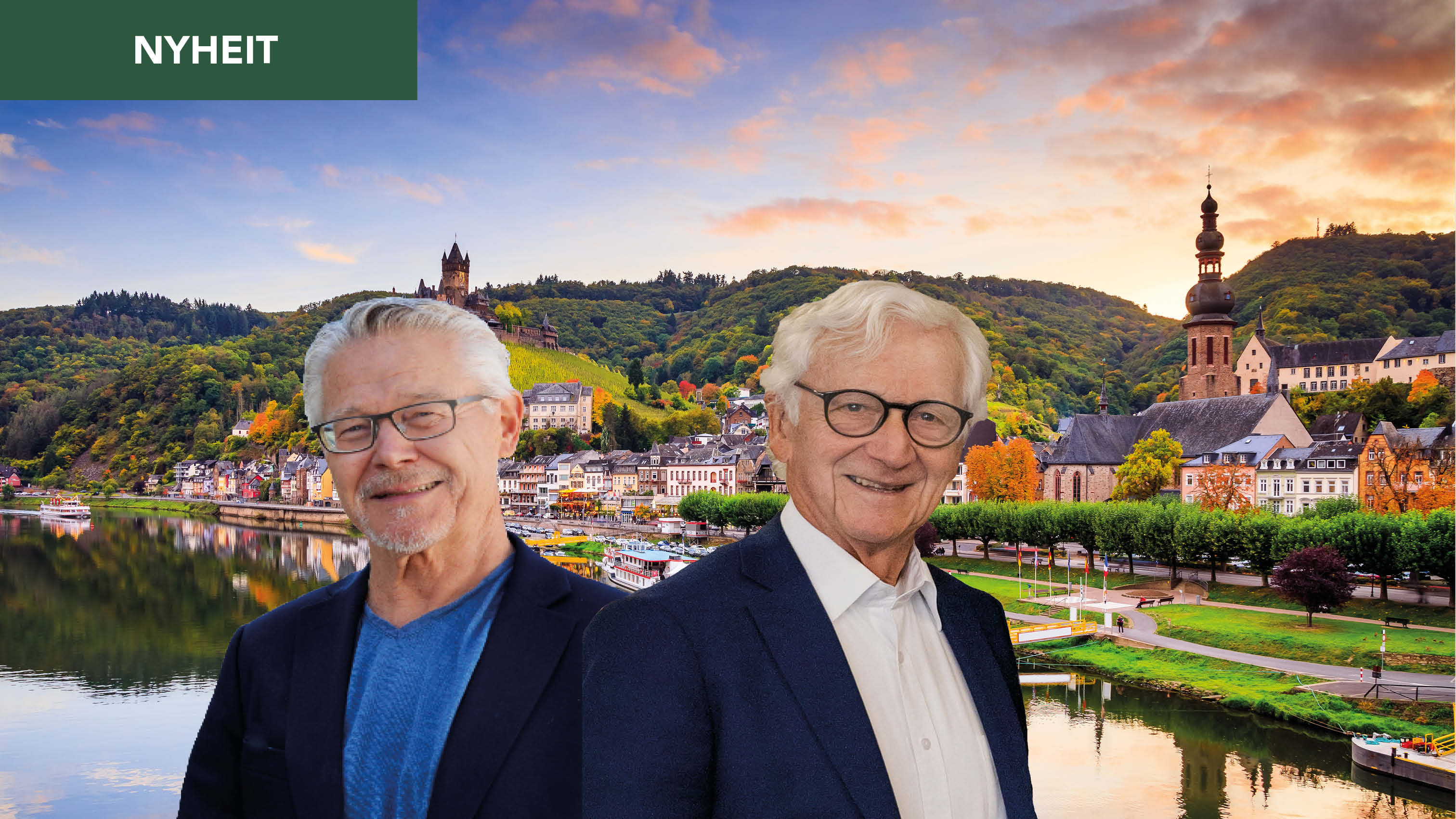 Elvecruise p Rhinen og Mosel med Sylfest Lomheim og Rasmus Sunde